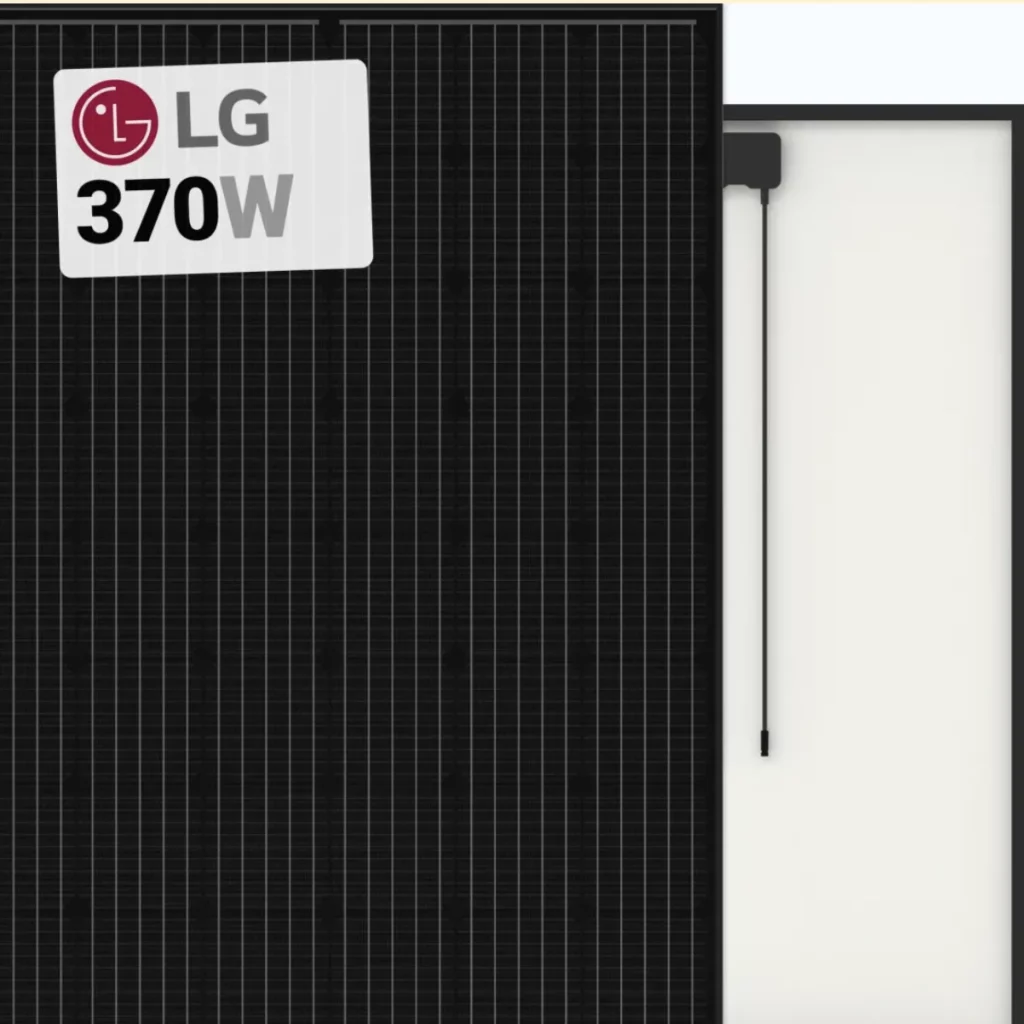 LG NeON R 370W Solar Panel 60 cell LG-370M1K-A6 ACModule